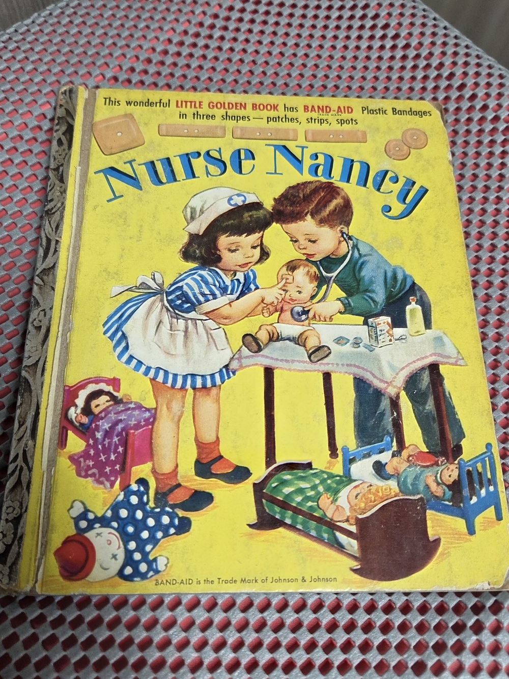 Nurse Nancy Little Golden Book - 1st Edition Vintage 1952